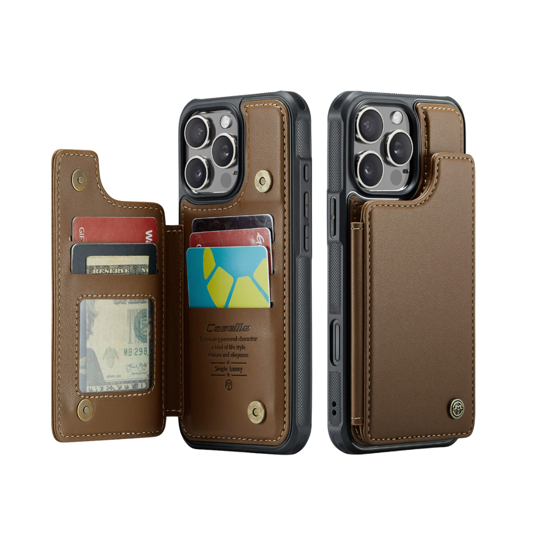 Harrison RFID Blocking Magnetic Wallet Flip Phone Case