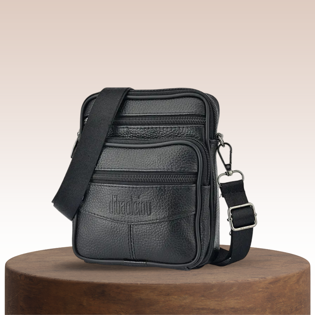 Brian Crossbody with Triple-Zip Utility