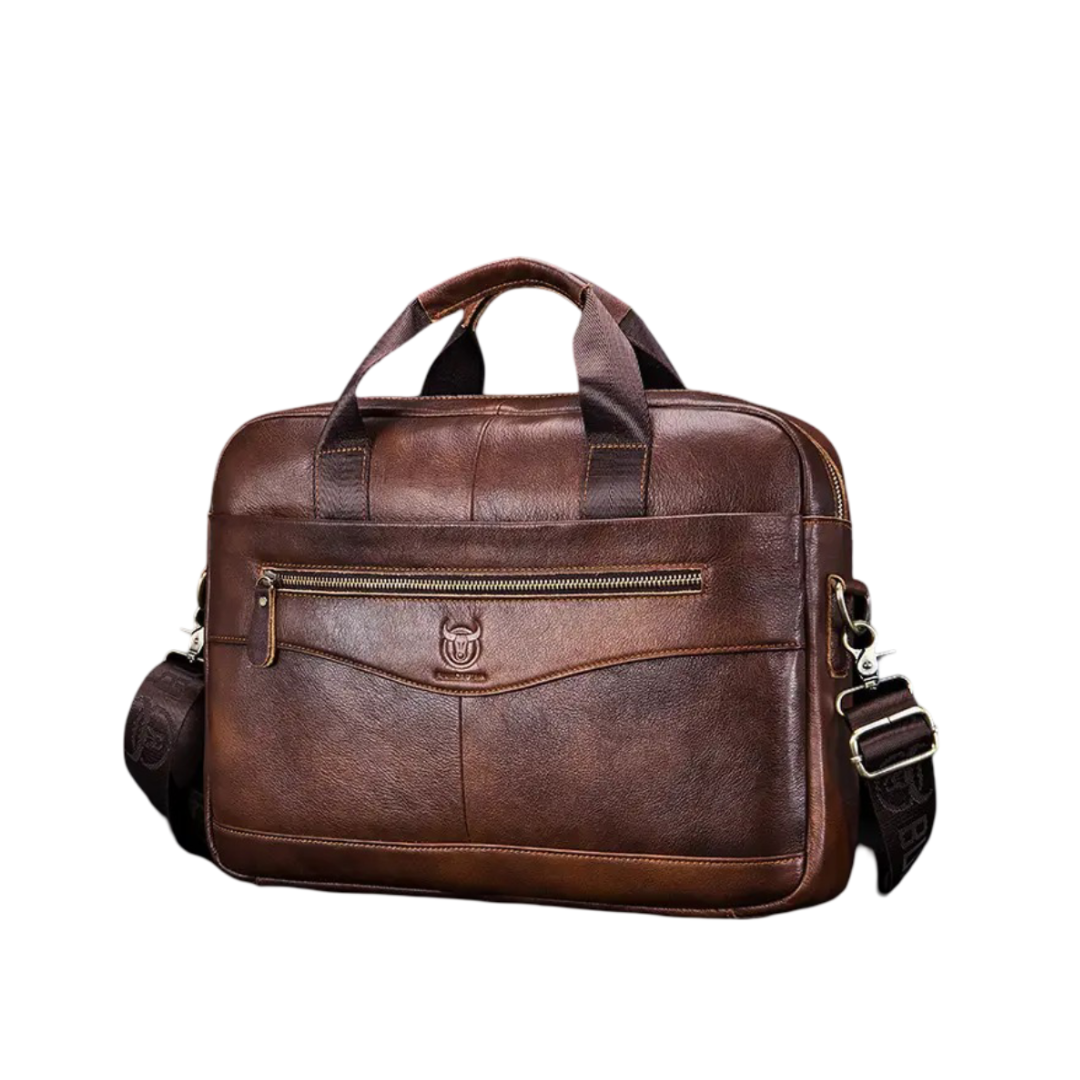 Clayton's Classic Leather Briefcase