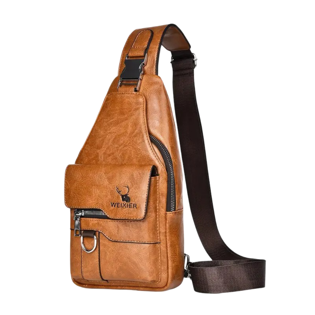 Daxton Leather Sling Bag