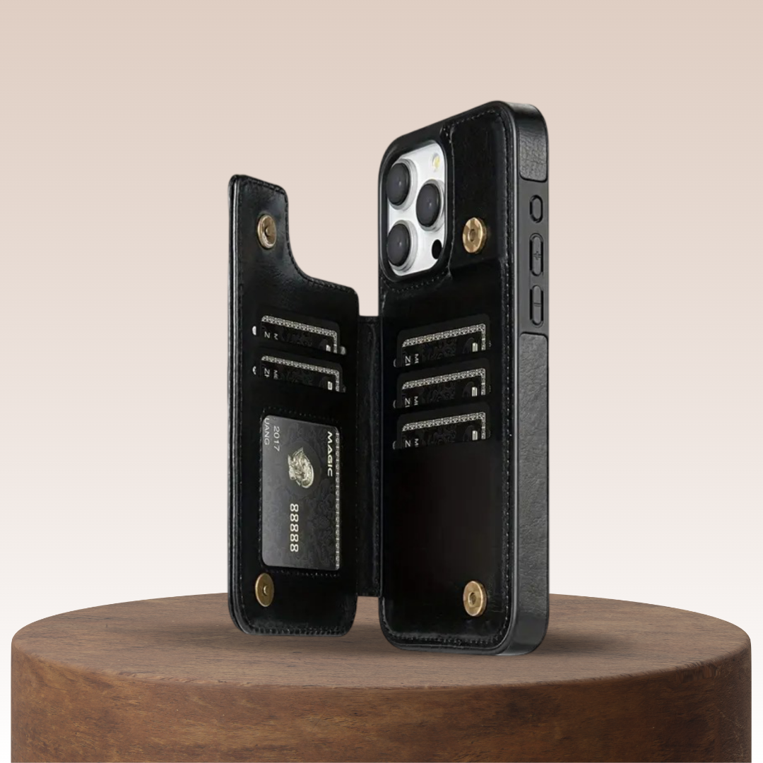 Harrison RFID Blocking Magnetic Wallet Flip Phone Case