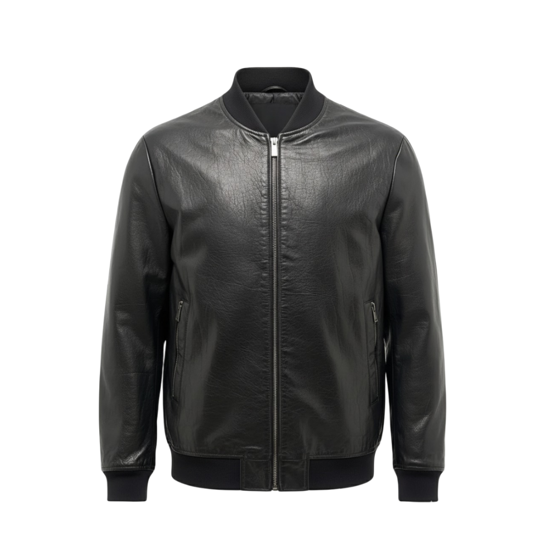 Raymund Bomber Leather Jacket