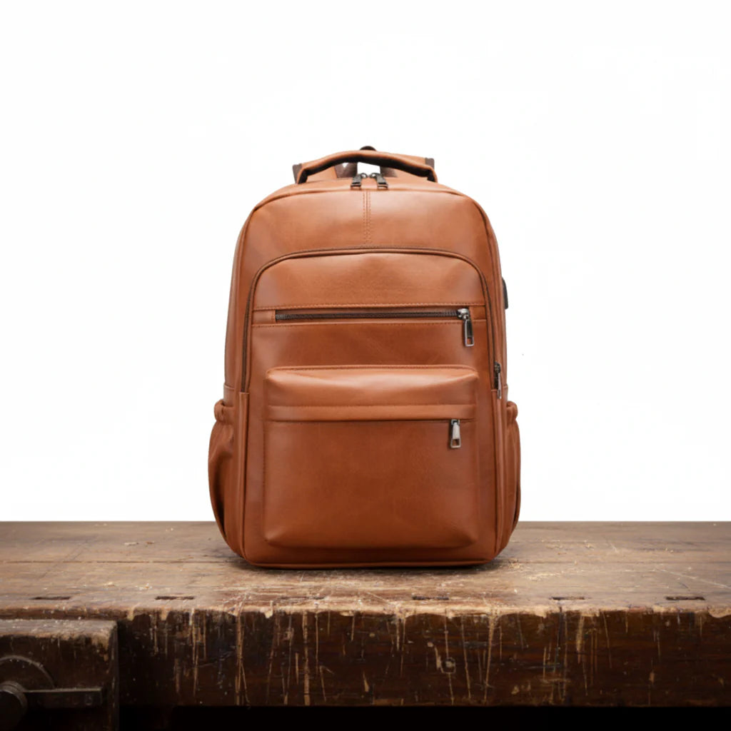 Theo Leather Backpack