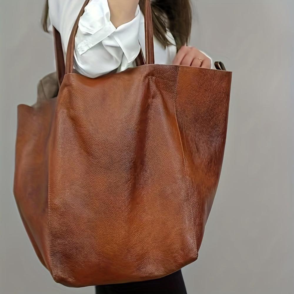 Rani's Retro Softness | Large Capacity Shoulder Bag