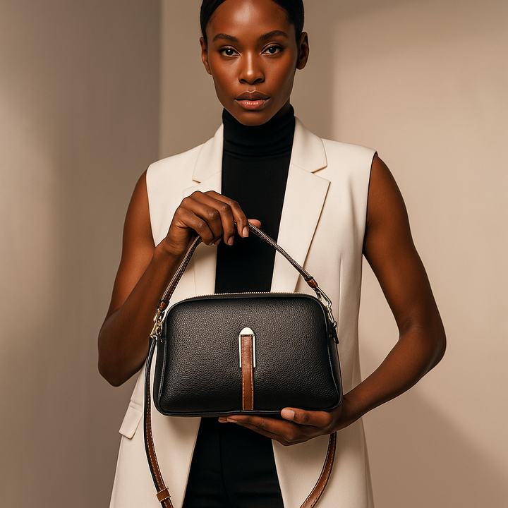 Side bag with Lychee Mila embroidery