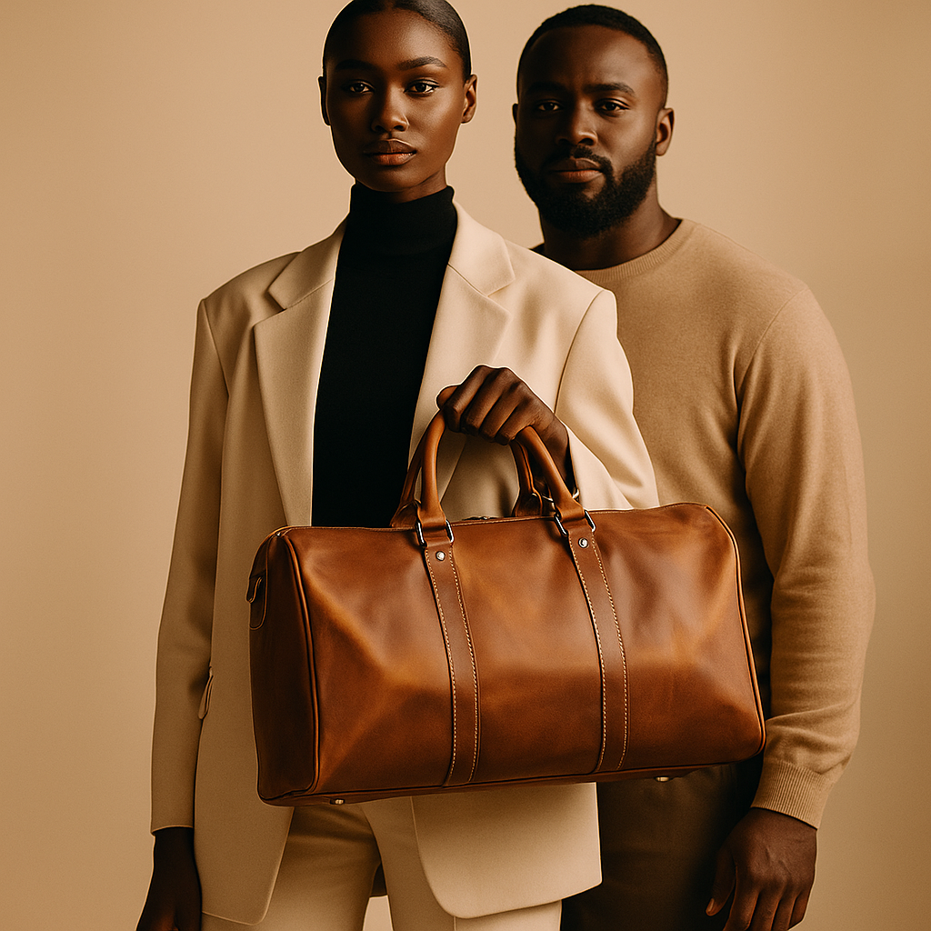 Callahan | Premium Leather Travel Duffel Bag