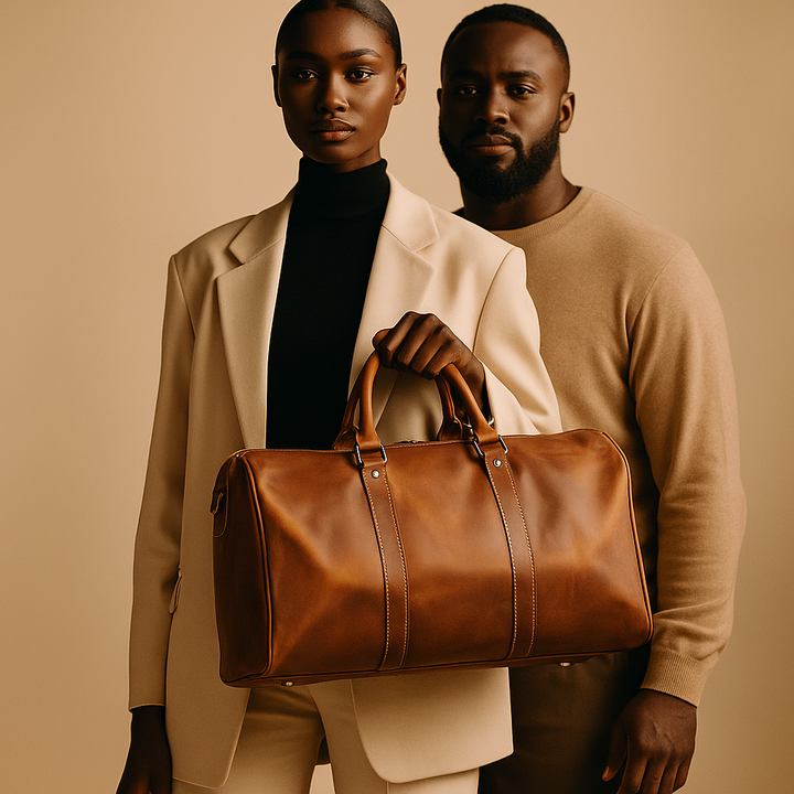Callahan | Premium Leather Travel Duffel Bag