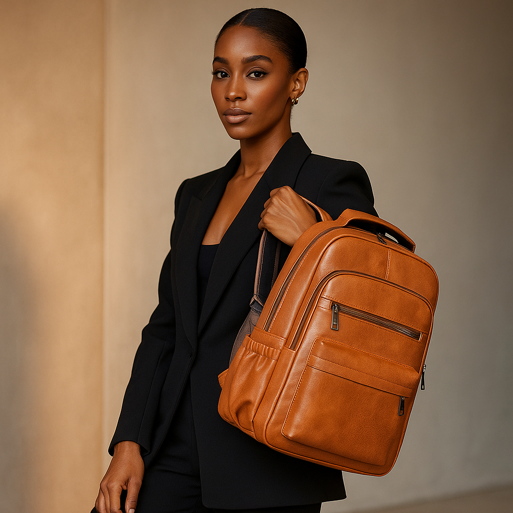 Theo Leather Backpack