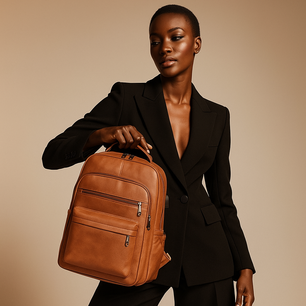 Theo Leather Backpack