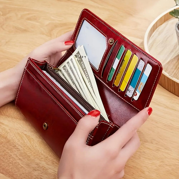 Trendy two-way wallet by Eva