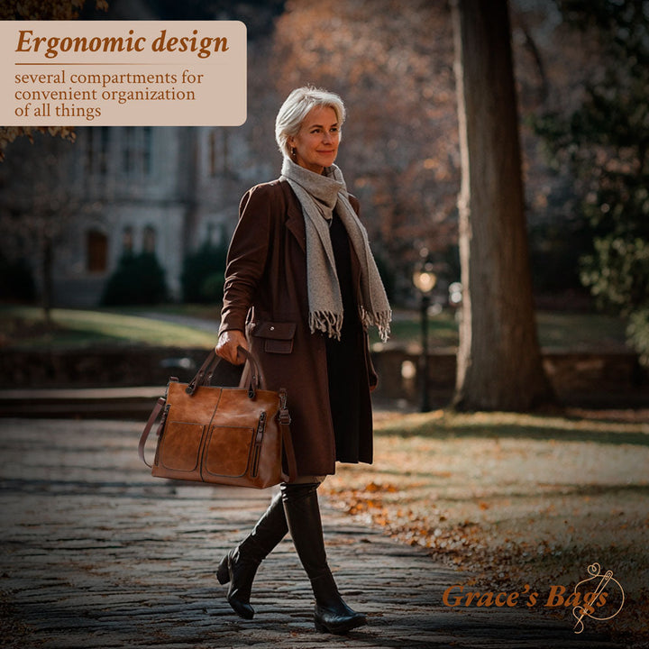 Elegant and timeless shoulder bag | Maya's Timeless Elegance