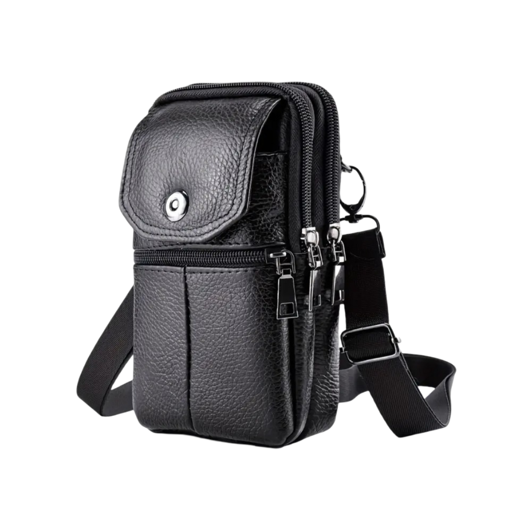 Eldon | Compact Leather Crossbody Bag