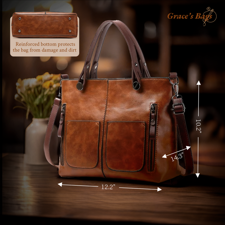 Elegant and timeless shoulder bag | Maya's Timeless Elegance