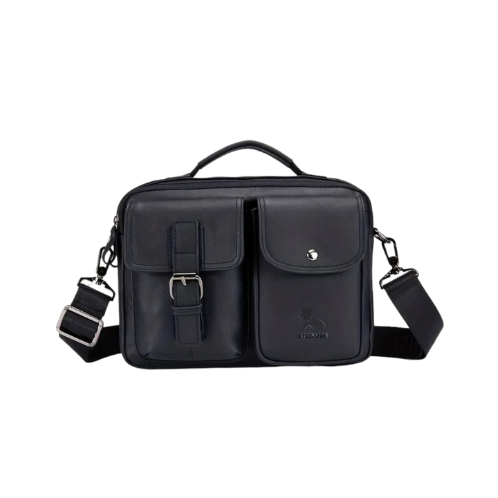 Zanele's Classic Leather Shoulder Bag