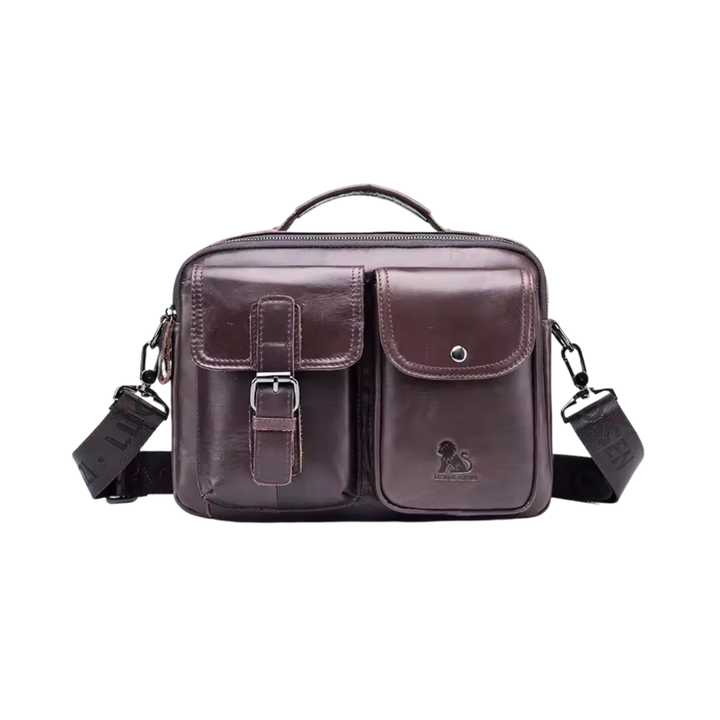 Zanele's Classic Leather Shoulder Bag