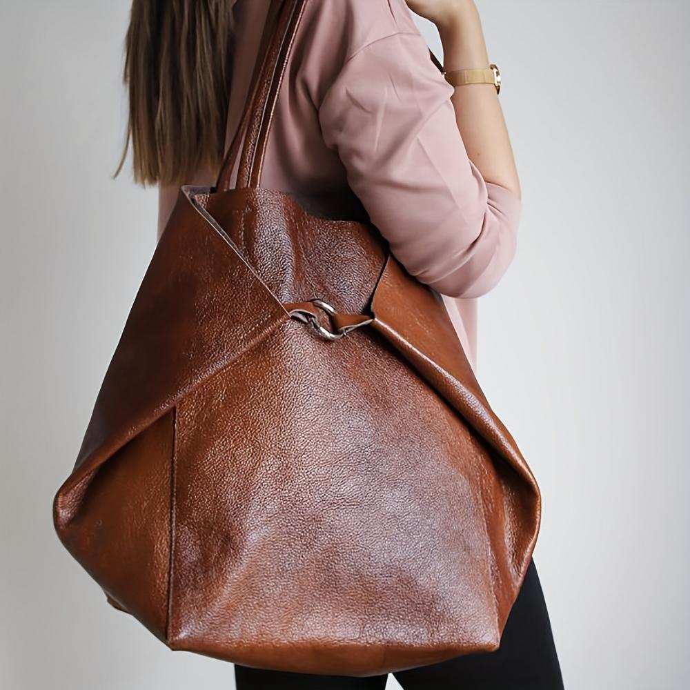 Rani's Retro Softness | Large Capacity Shoulder Bag