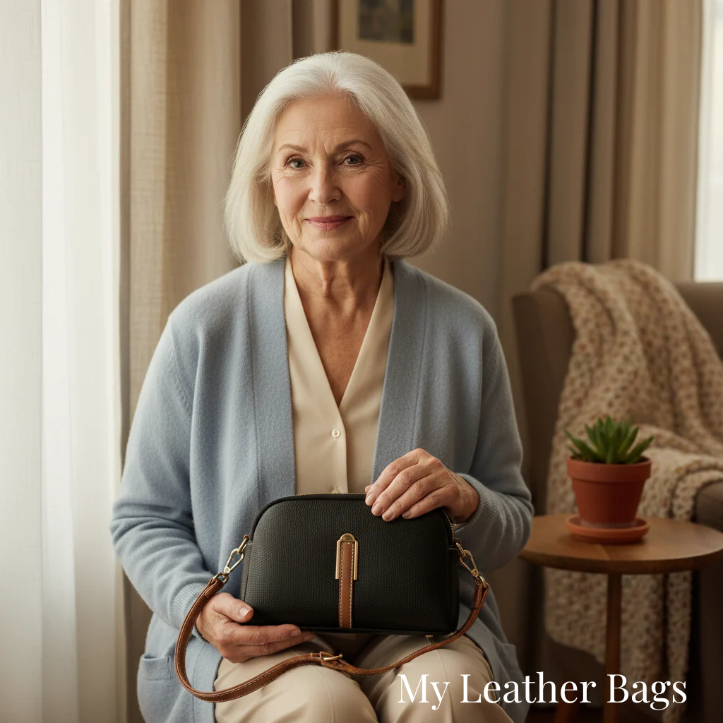 Mila Leather Crossbody Bag