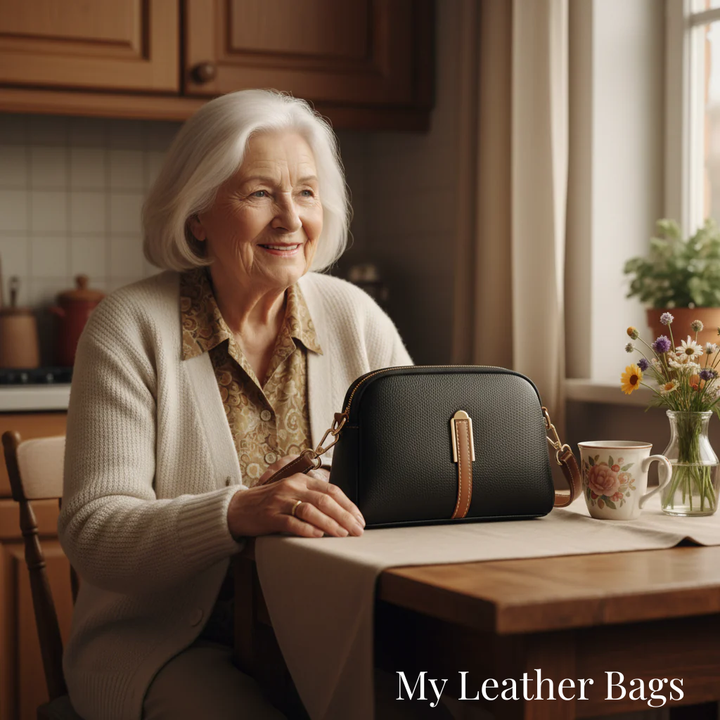 Mila Leather Crossbody Bag