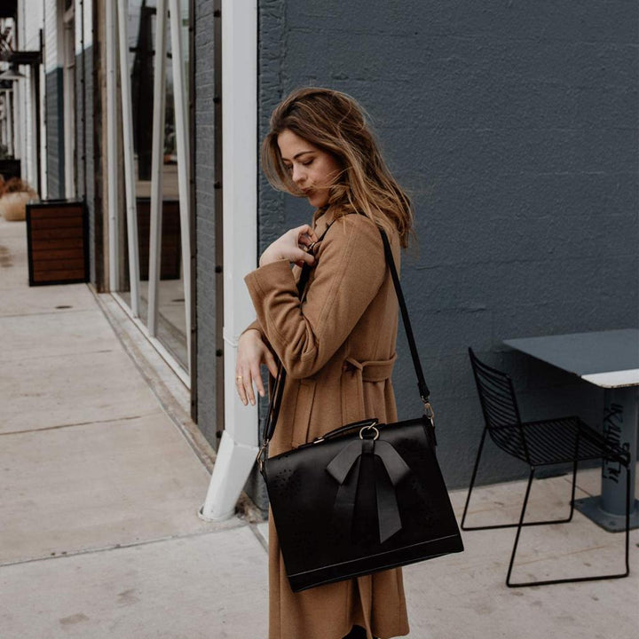 Bag with a stylish Zanele decoration