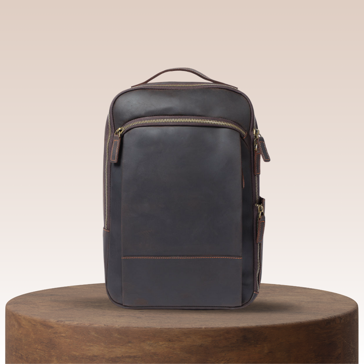 Archer - Leather Laptop Rucksack