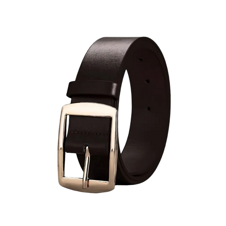 Milan - Belt with Square Alloy Buckle