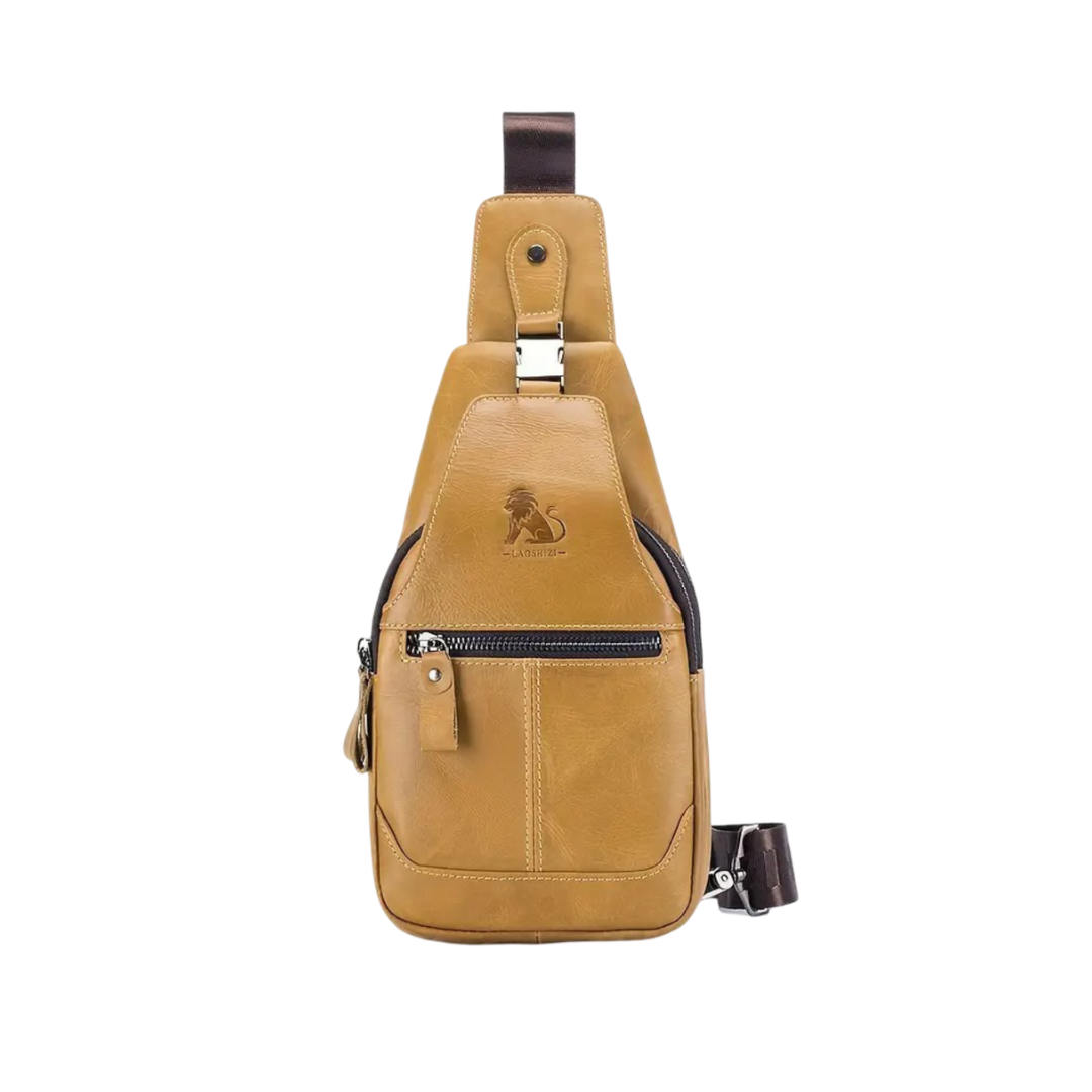 Callum | Leather Crossbody Chest Bag