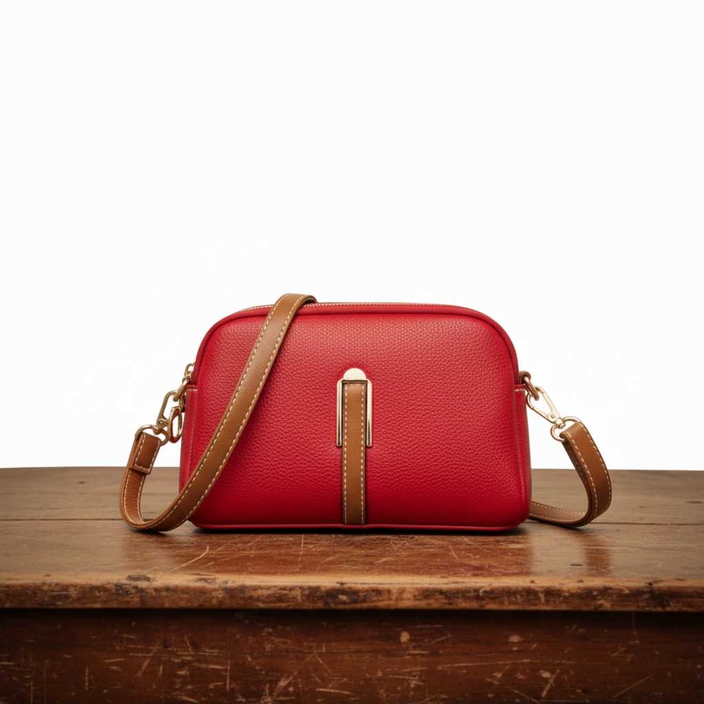 Mila Leather Crossbody Bag