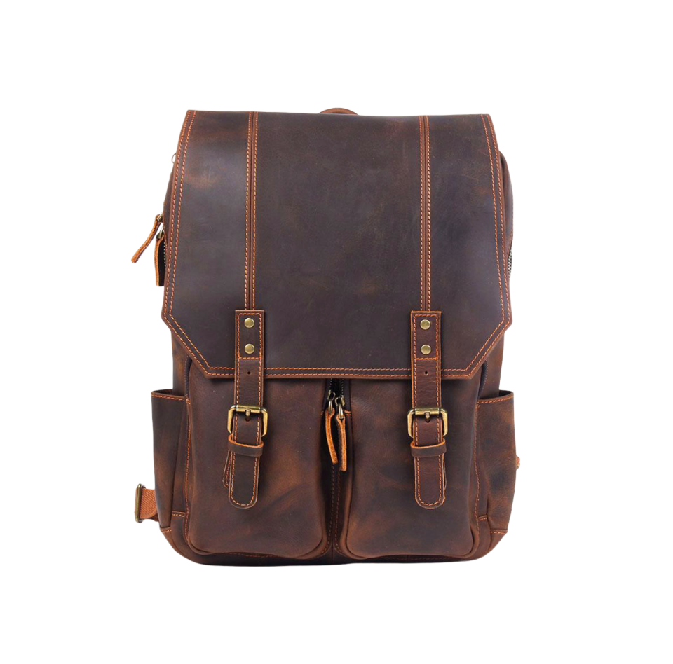 Biefeld Vintage-Style Backpack